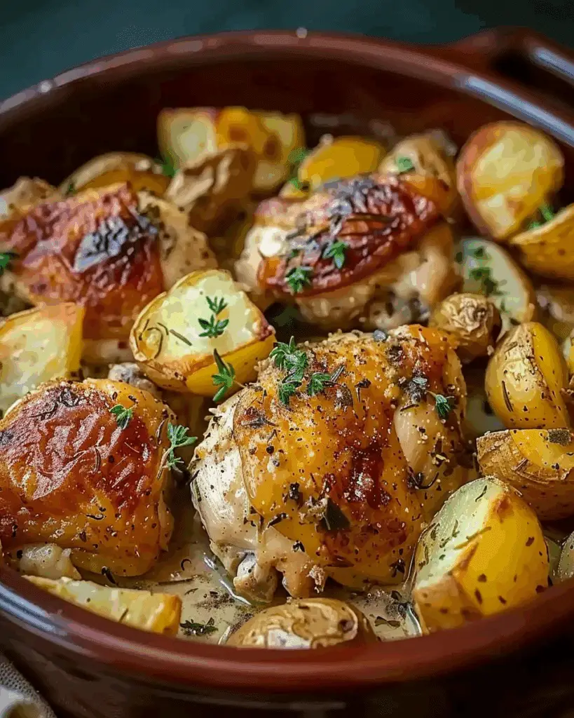 Crockpot Chicken and Potatoes