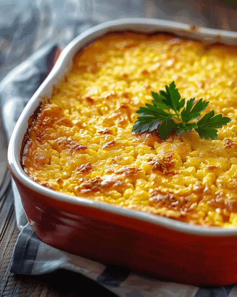 Easy Jiffy Corn Casserole