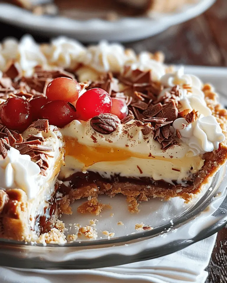 Mouthwatering Millionaire Pie