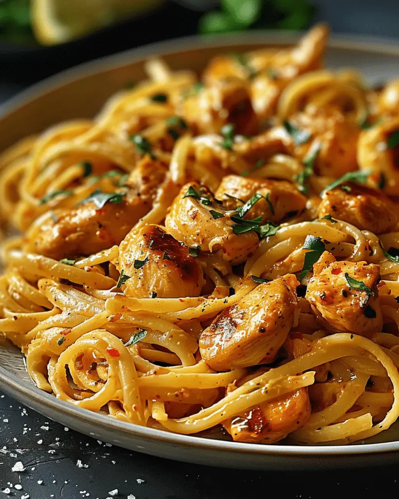 Creamy Chicken Linguine