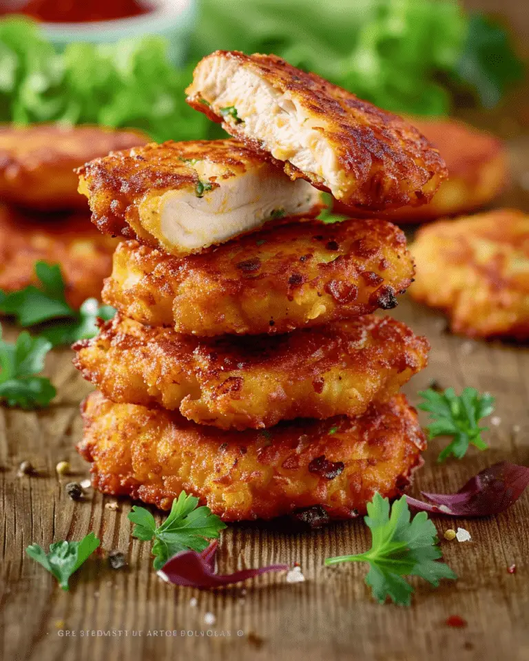 Crispy Chicken Patties