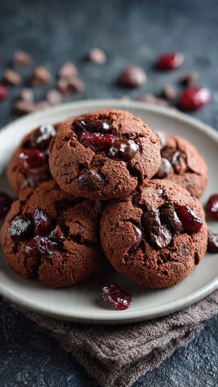 Chocolate Cherry Cookies