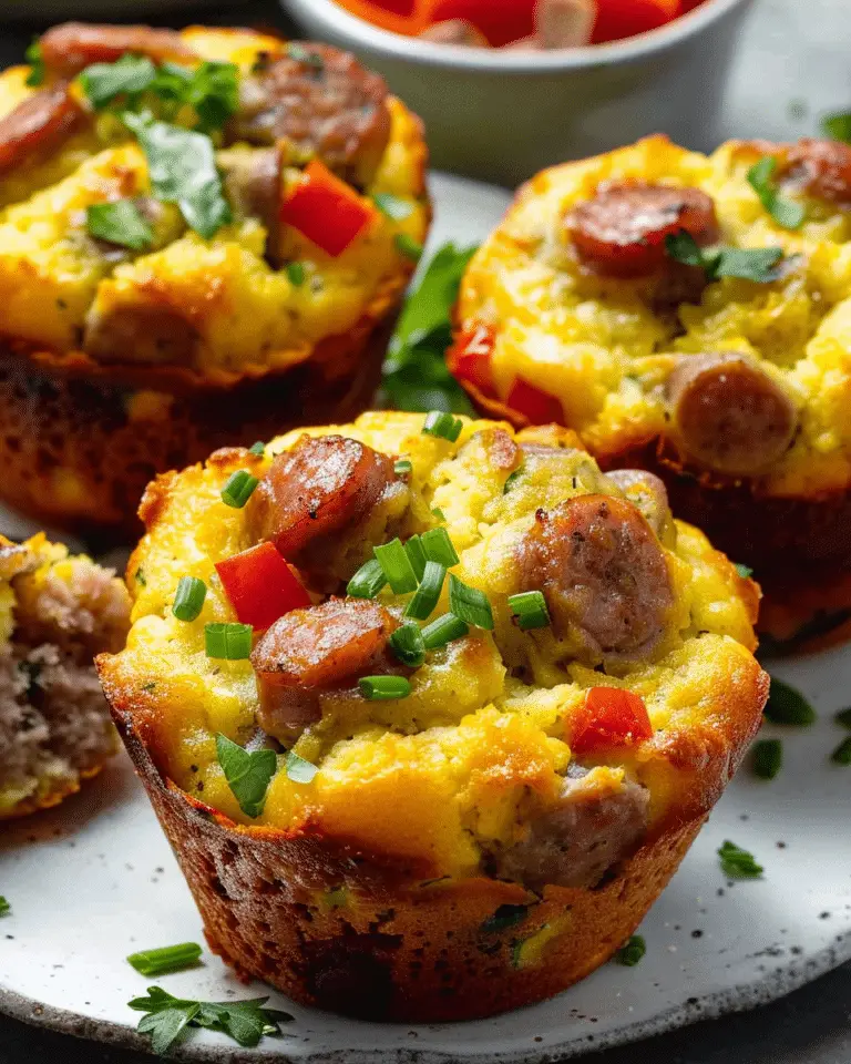 Easy Sausage Breakfast Muffins