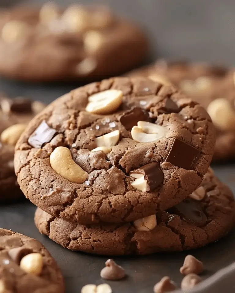 Milk Chocolate Cashew Cookies