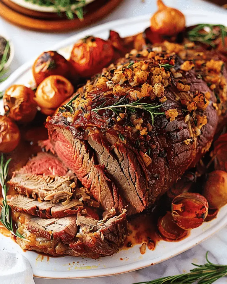 Oven Roasted Leg of Lamb
