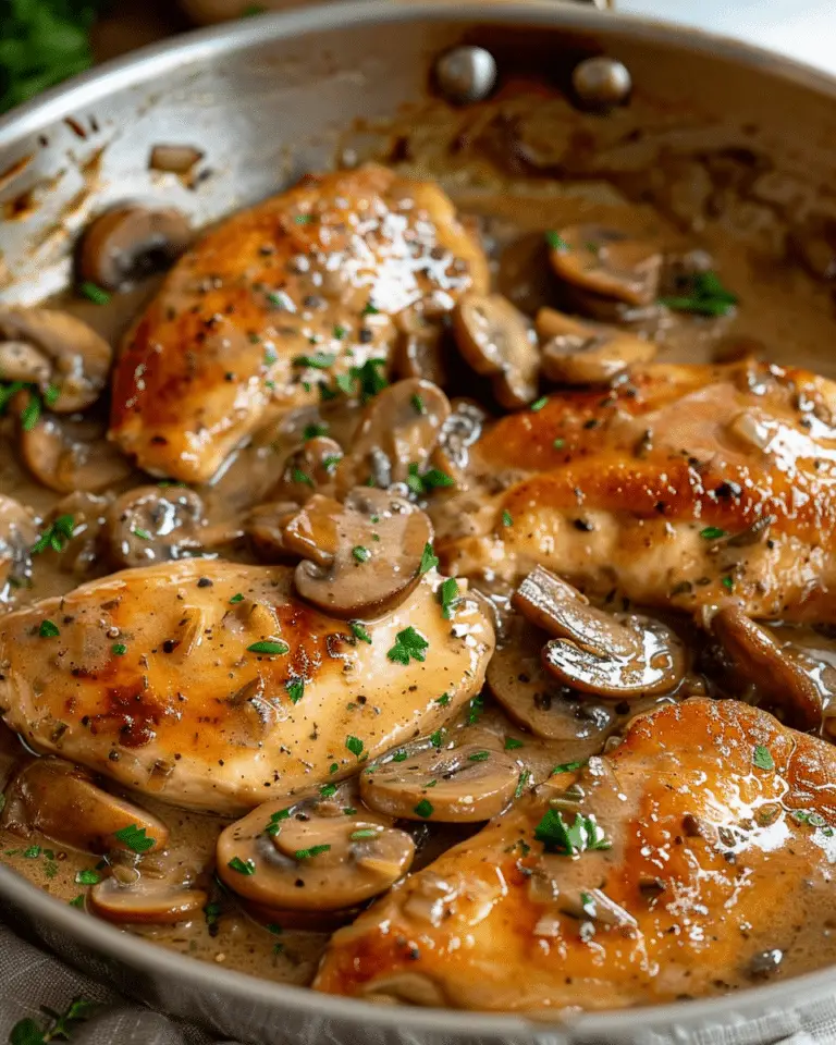 Easy Chicken Marsala Recipe
