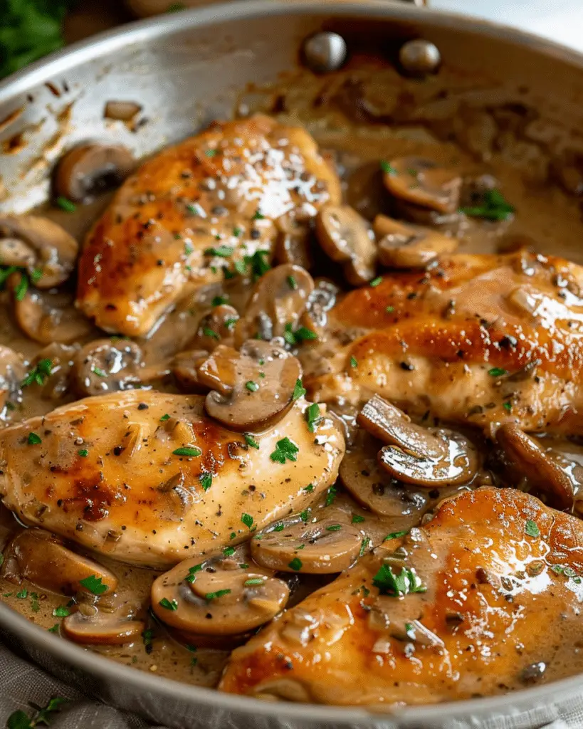 Easy Chicken Marsala Recipe