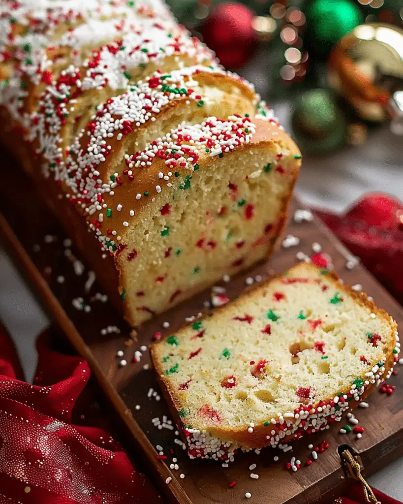 Holiday Sprinkle Buttermilk Bread