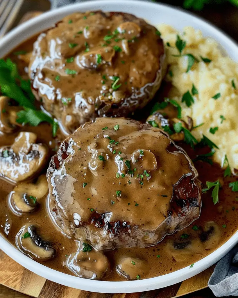 Bobby Flay Salisbury Steak