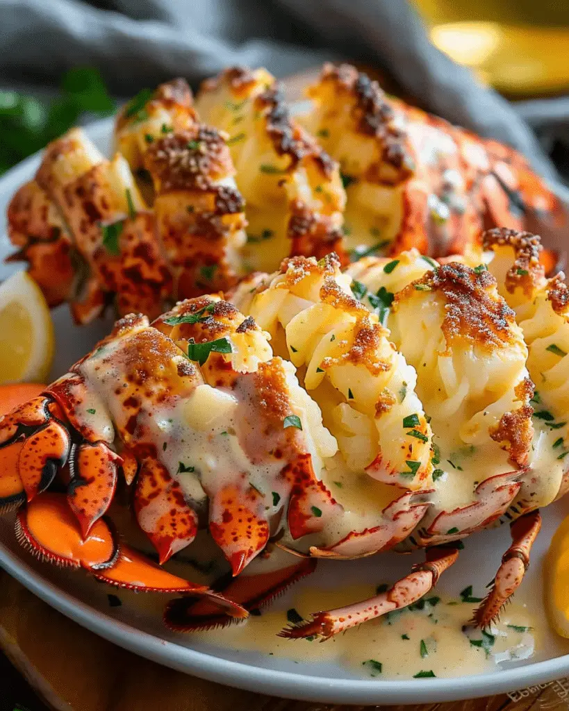 Garlic Parmesan Lobster