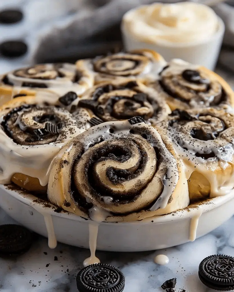 Oreo Cinnamon Rolls