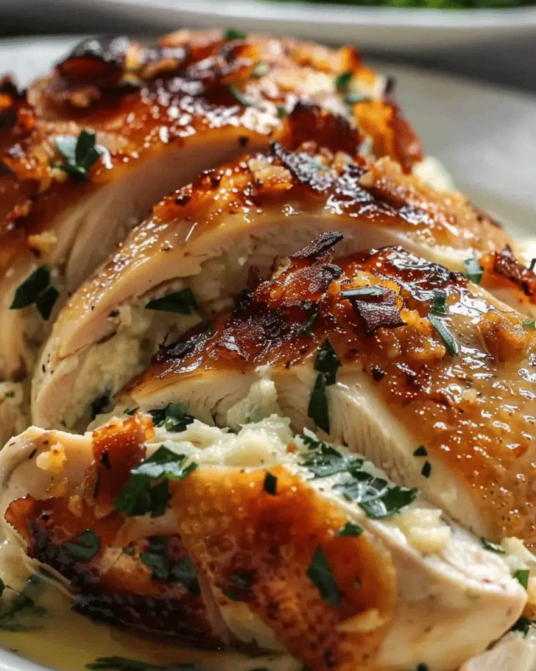 Ruth’s Chris Stuffed Chicken