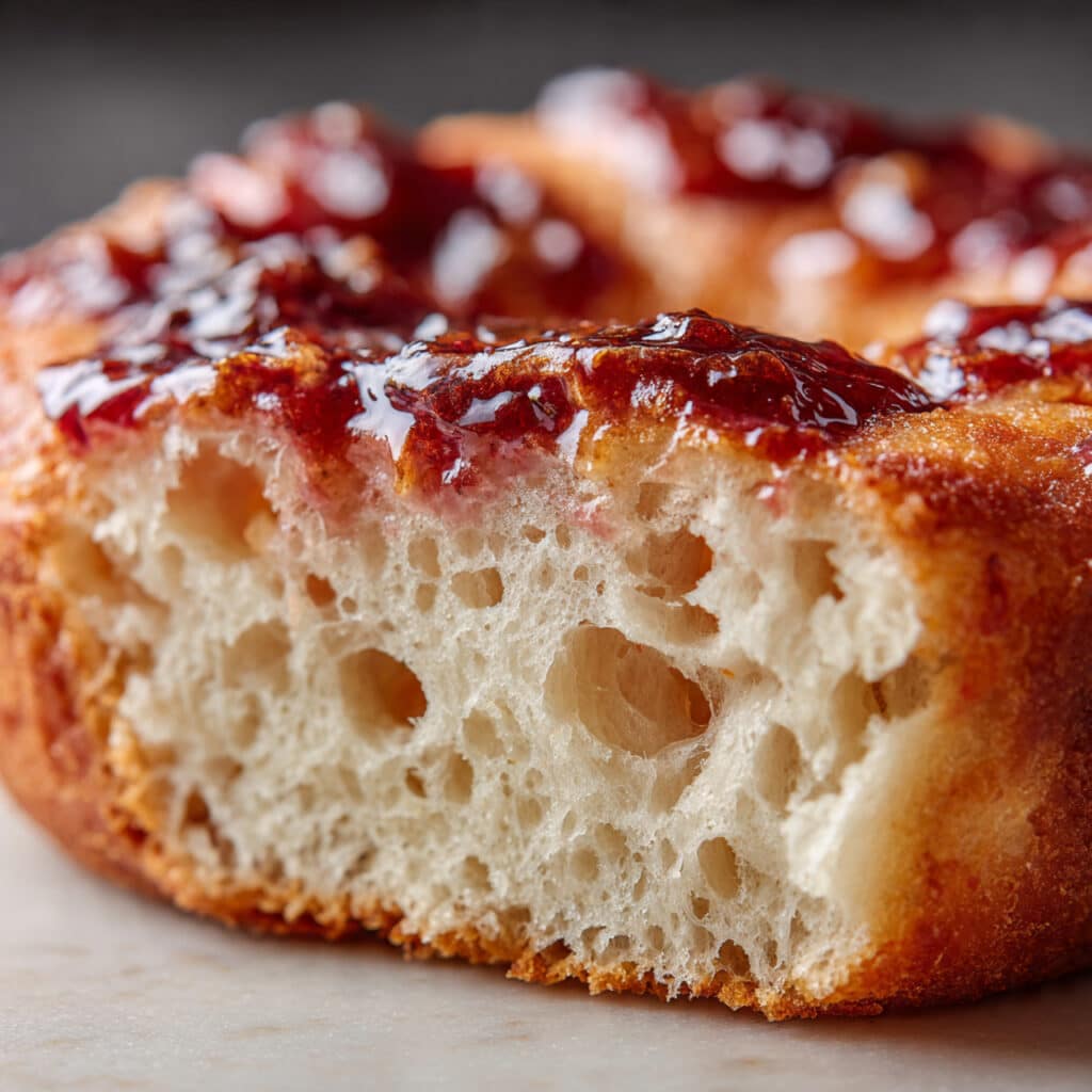 Homemade Jam Donut Focaccia