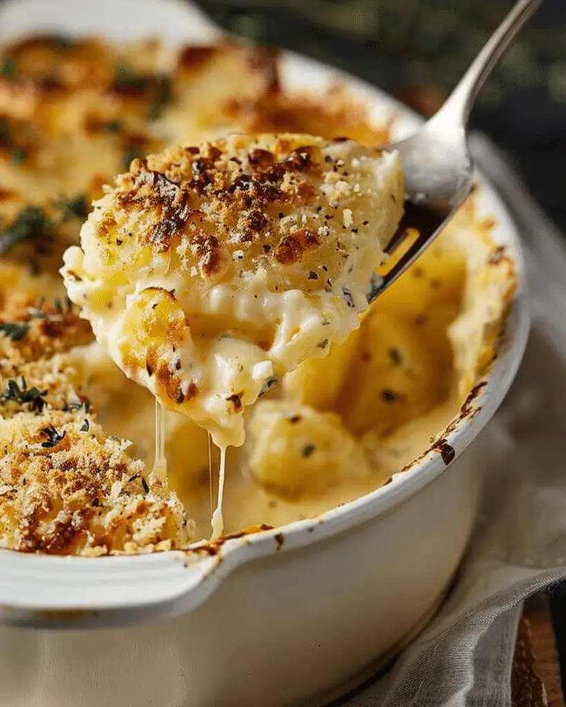 Ruth’s Chris Creamy Parmesan Potato Casserole