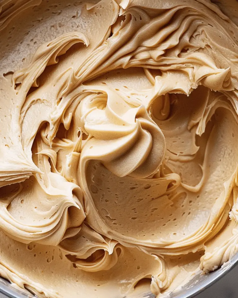 Homemade Peanut Butter Frosting Recipe