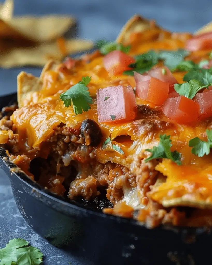 Taco Doritos Casserole Bake