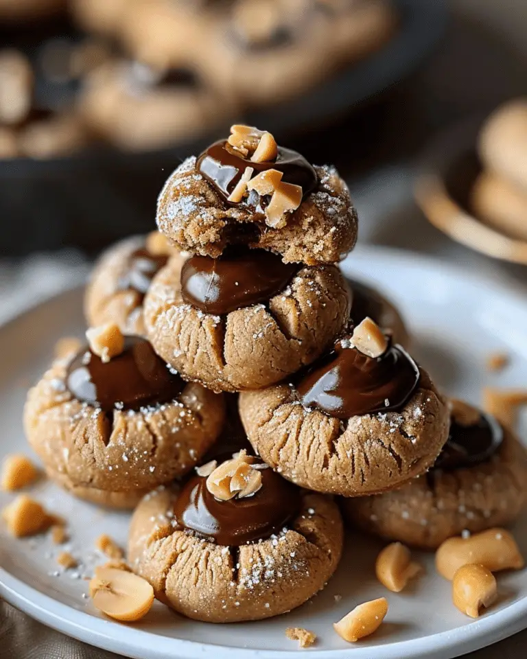 Keto Peanut Butter Blossoms