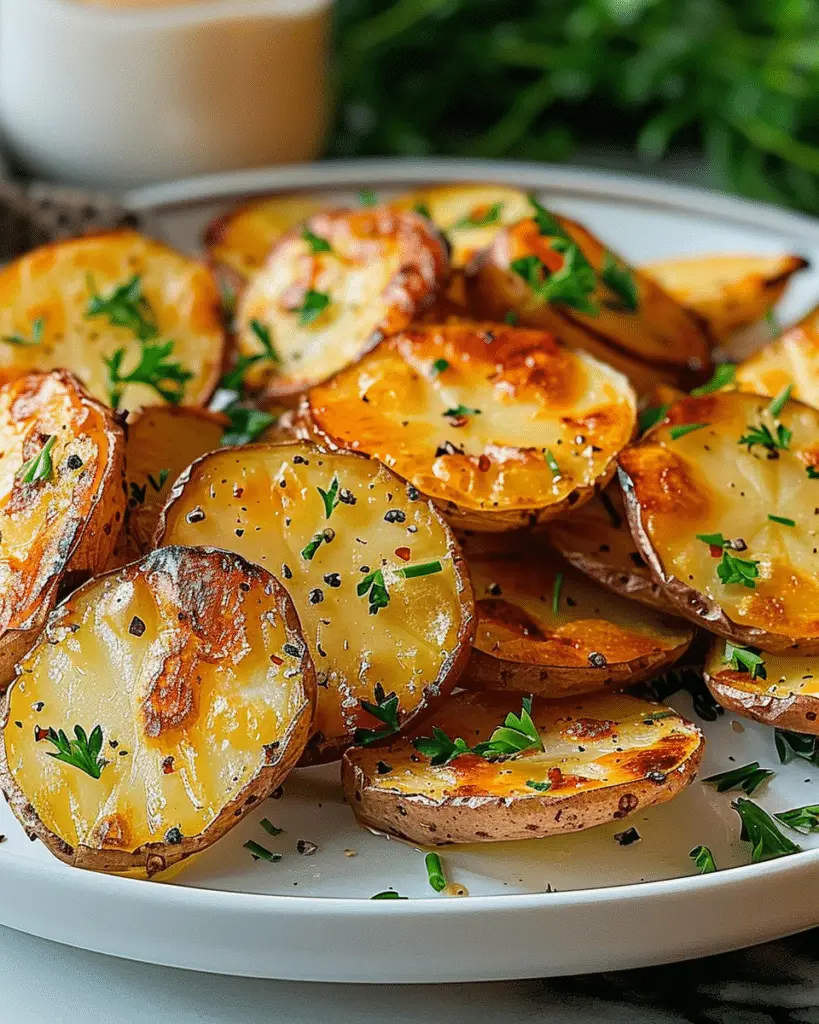 Air Fryer Sliced Potatoes