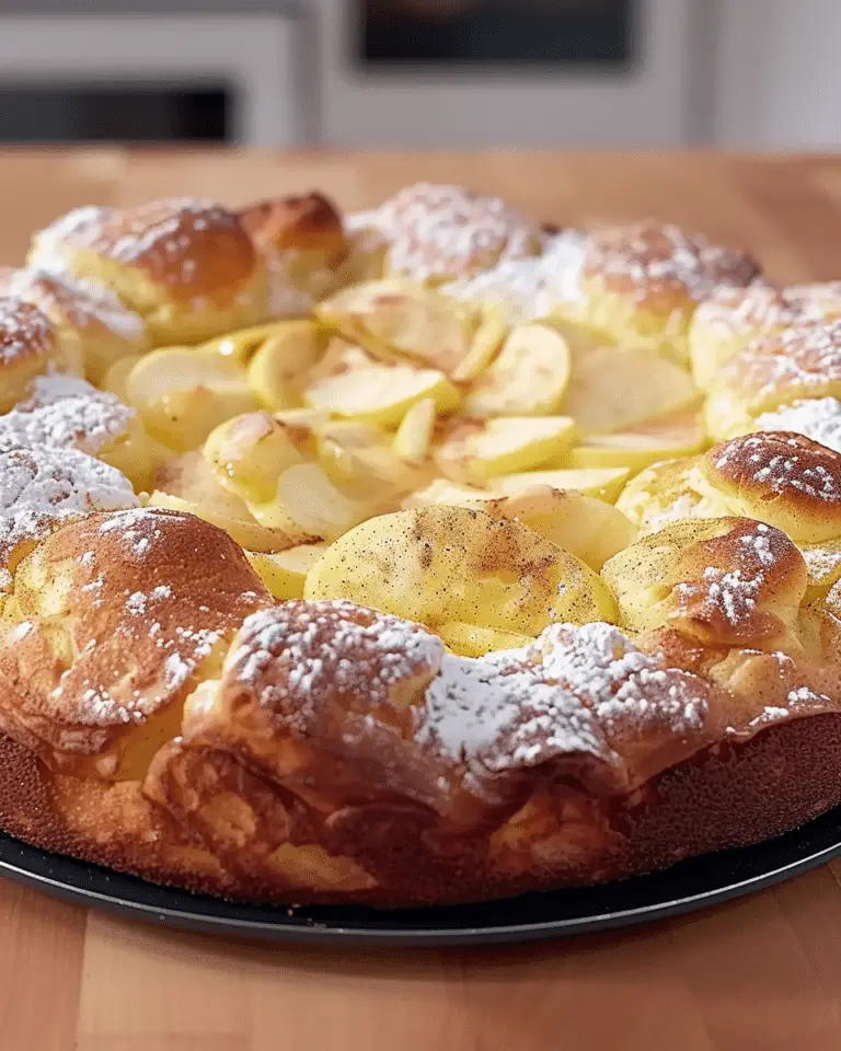 Apple Cinnamon German Pancake: A Cozy Breakfast Delight