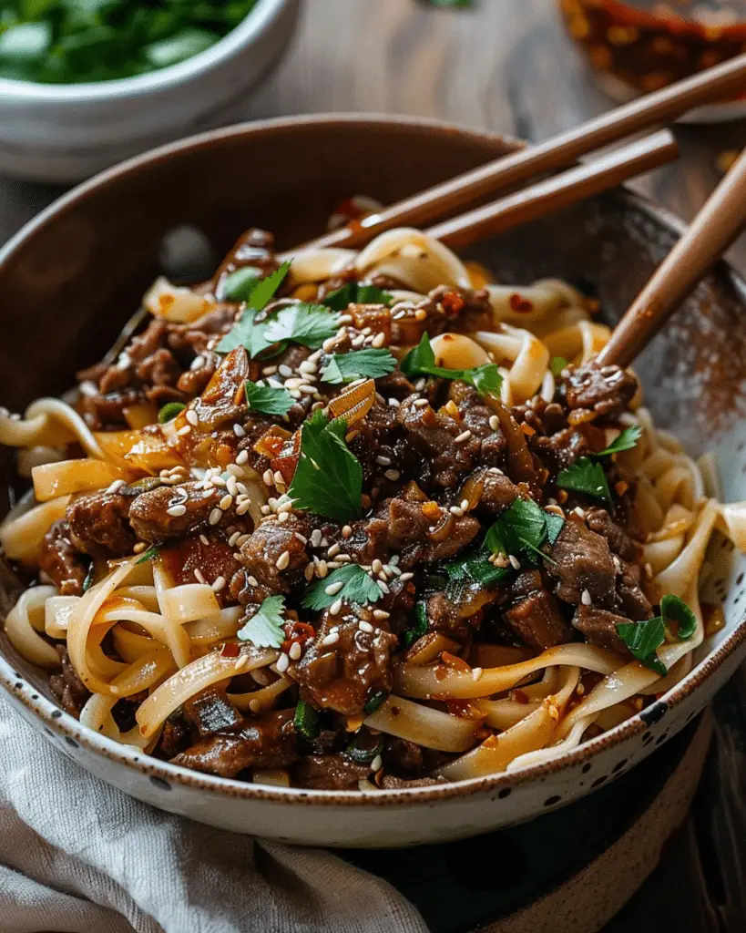 Cumin Lamb Noodles
