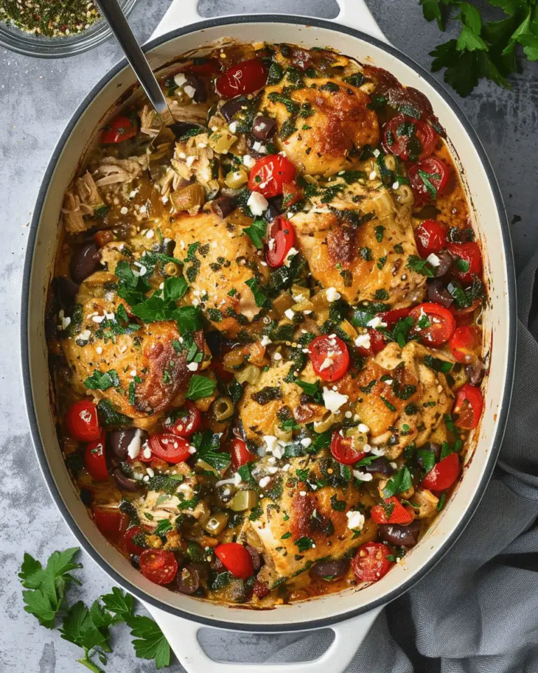 Greek Chicken Casserole