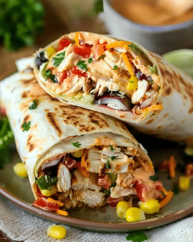 Southwest Chicken Wrap