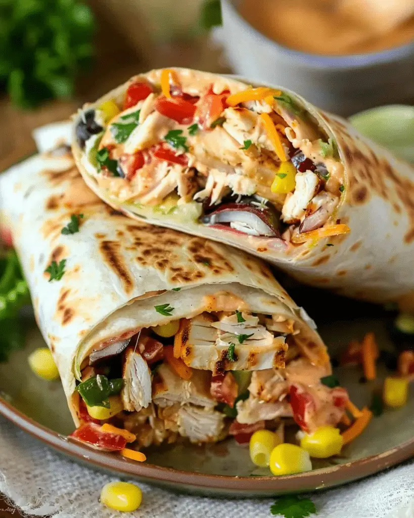 Southwest Chicken Wrap