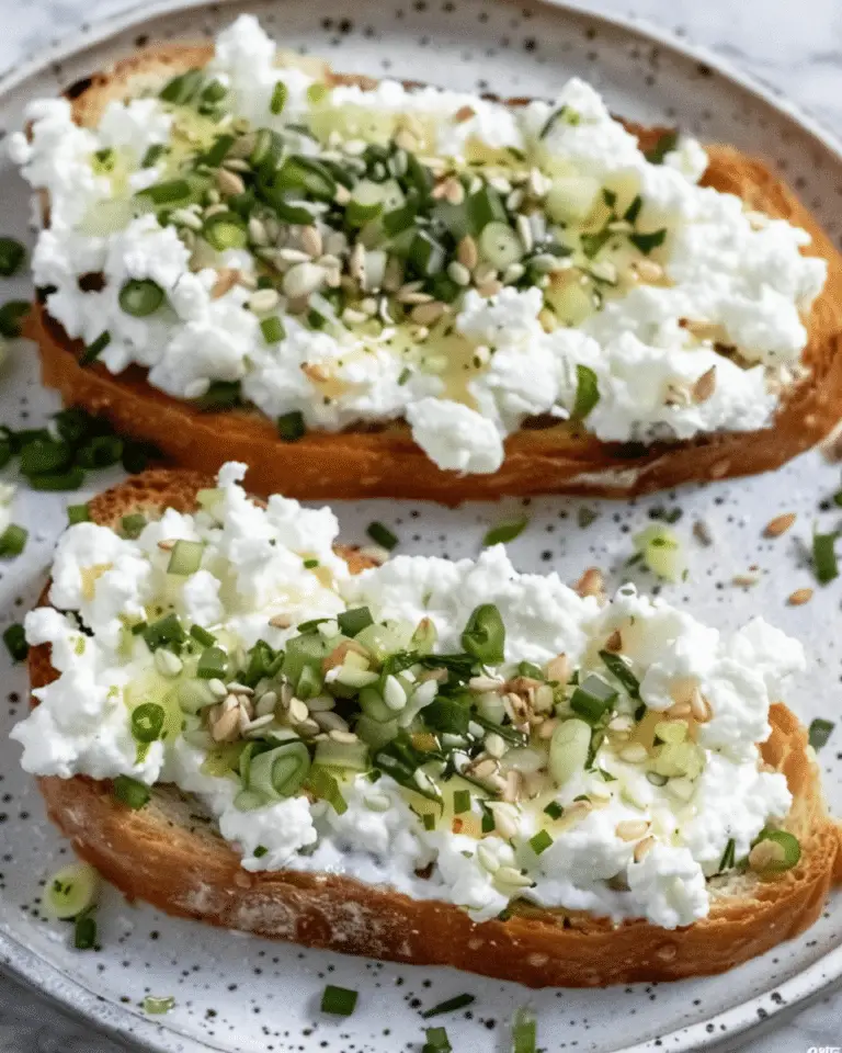 Cottage Cheese Toast