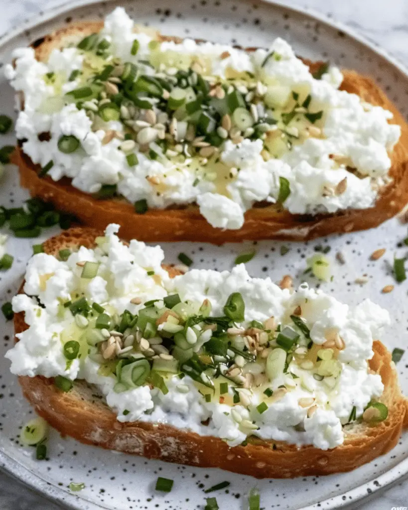 Cottage Cheese Toast