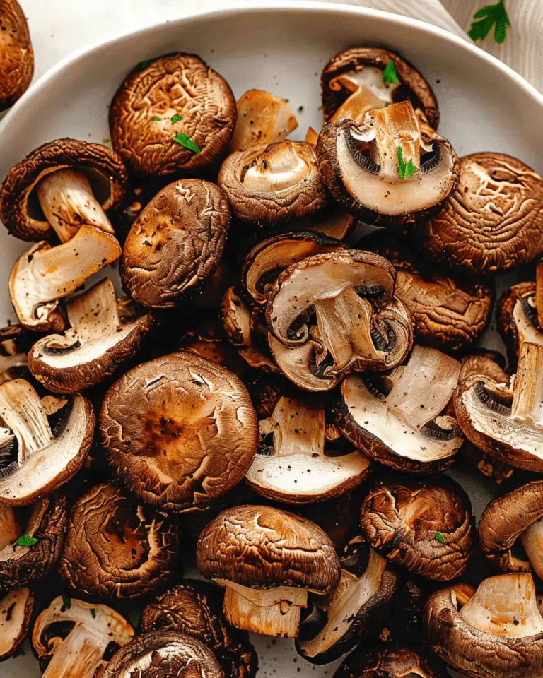 Air Fryer Mushrooms