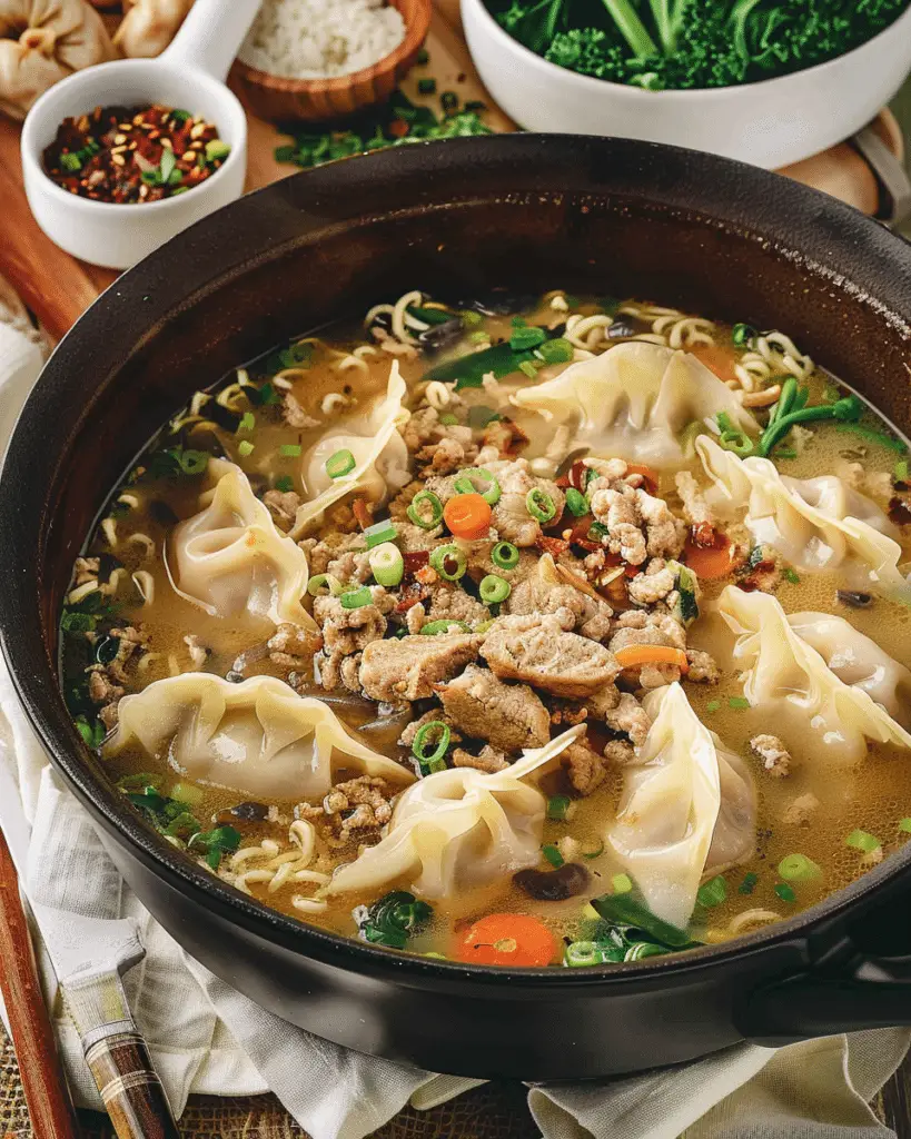 Potsticker Soup