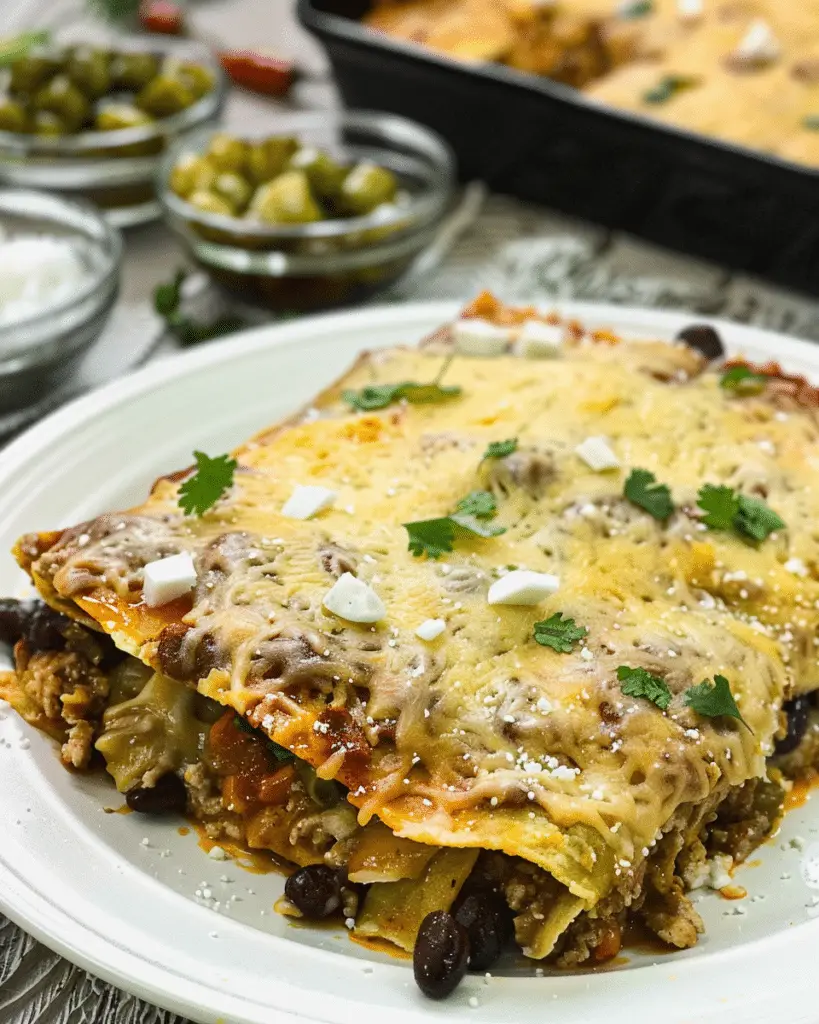 Chile Relleno Enchiladas