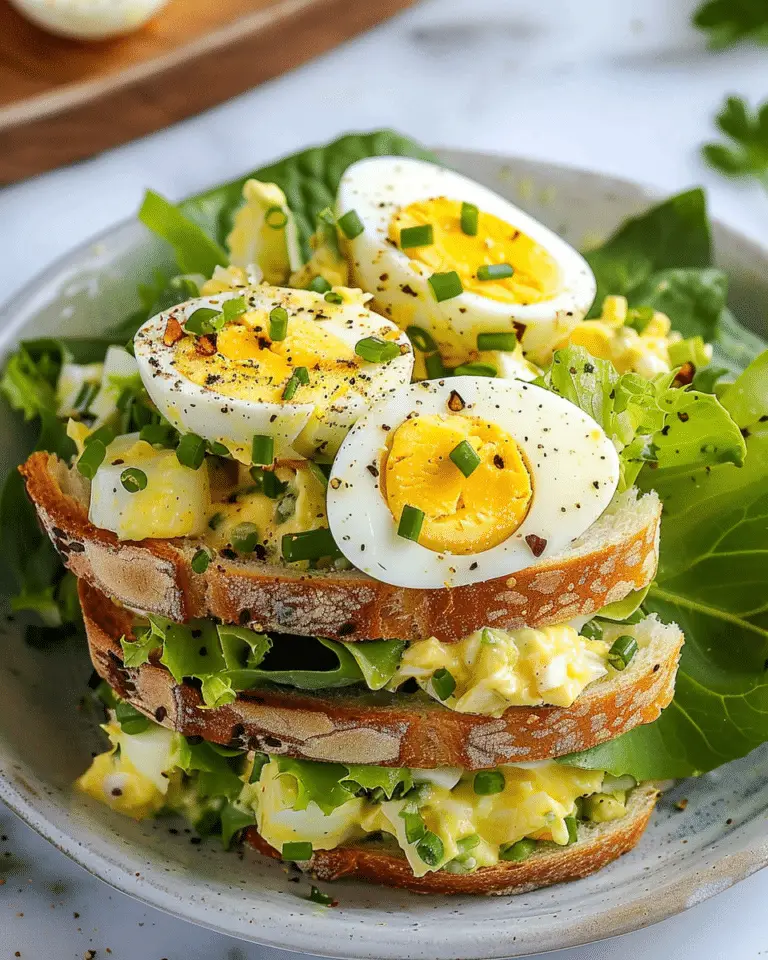 Creamy Classic Egg Salad Recipe
