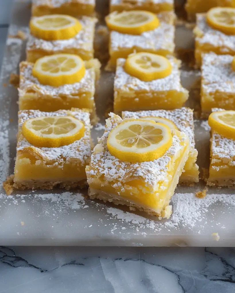 Meyer Lemon Bars