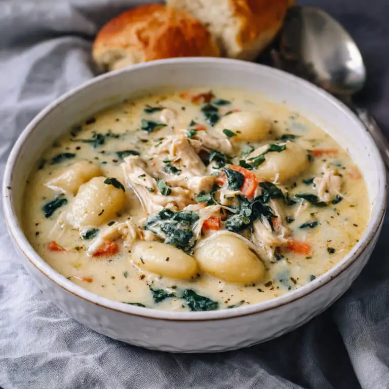 Olive Garden Copycat Chicken Gnocchi Soup