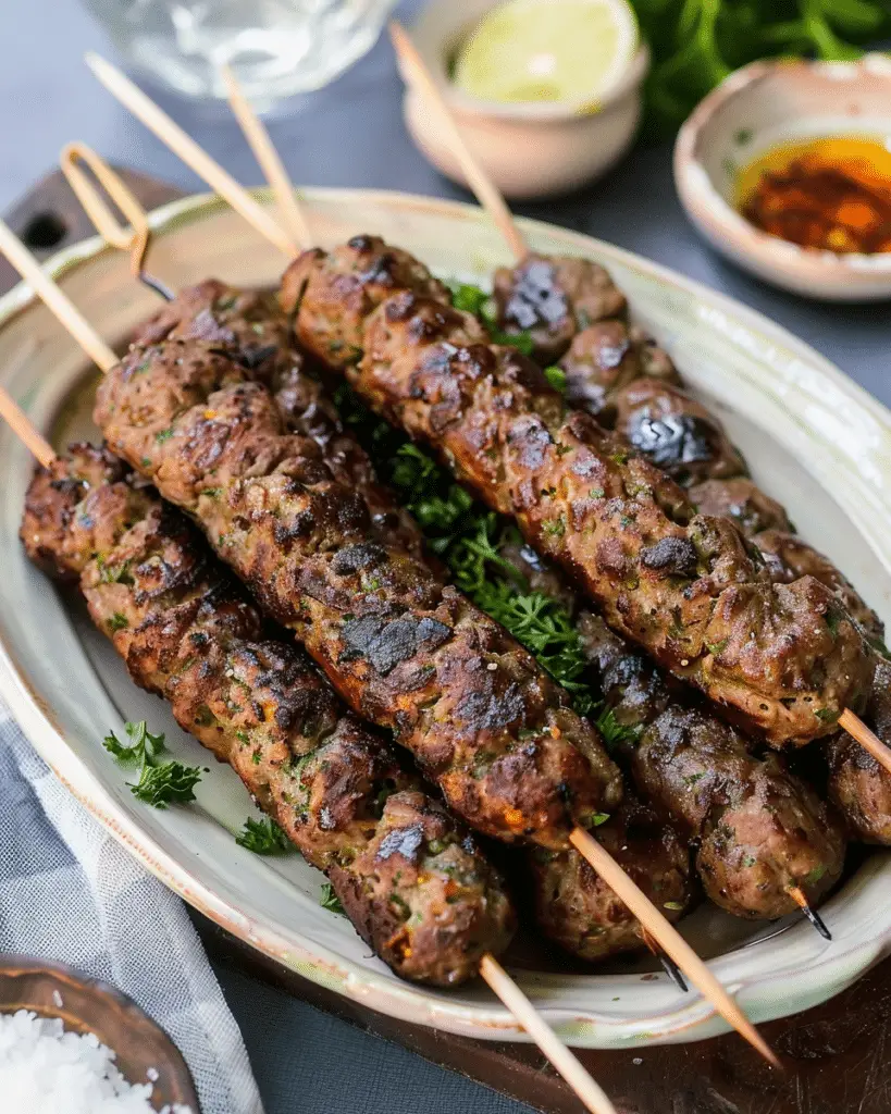 Kafta Kebabs Recipe