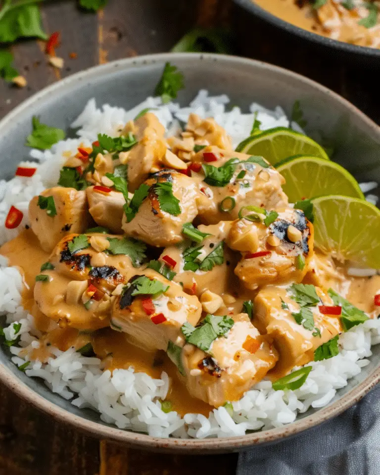Thai Peanut Chicken