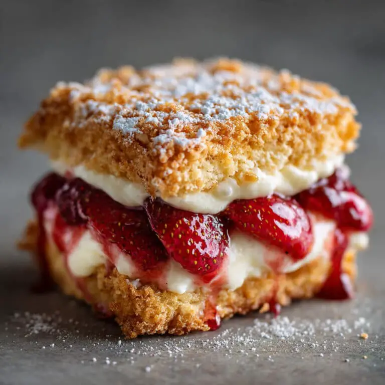 Fried Strawberry Cheesecake Sandwiches