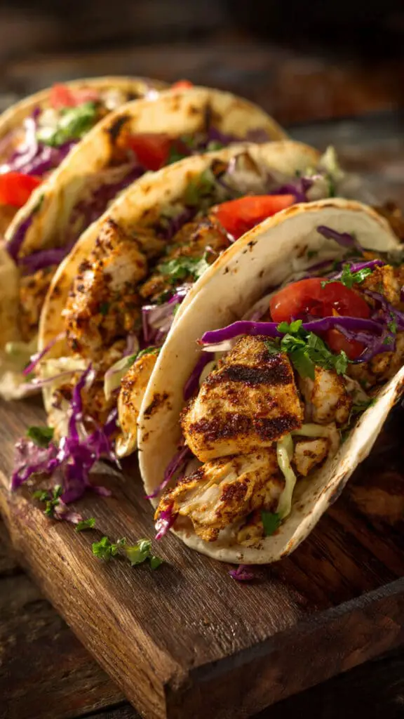Smoky Chipotle Chicken Tacos