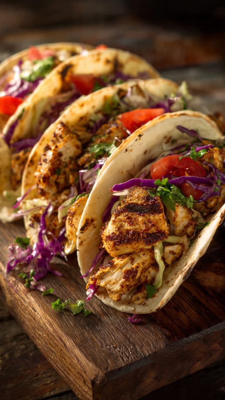 Smoky Chipotle Chicken Tacos