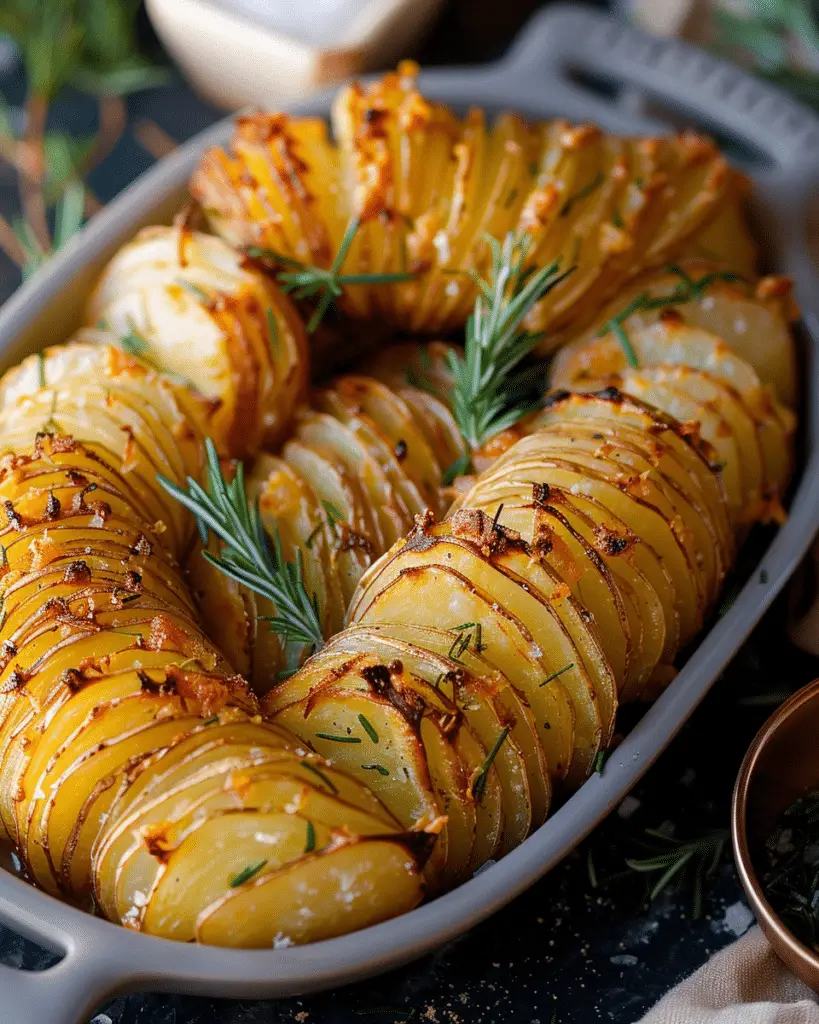 Crispy Accordion Potatoes