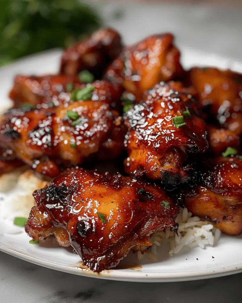 Char Siu Chicken Thighs