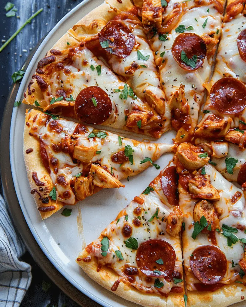 Crockpot Pizza Chicken