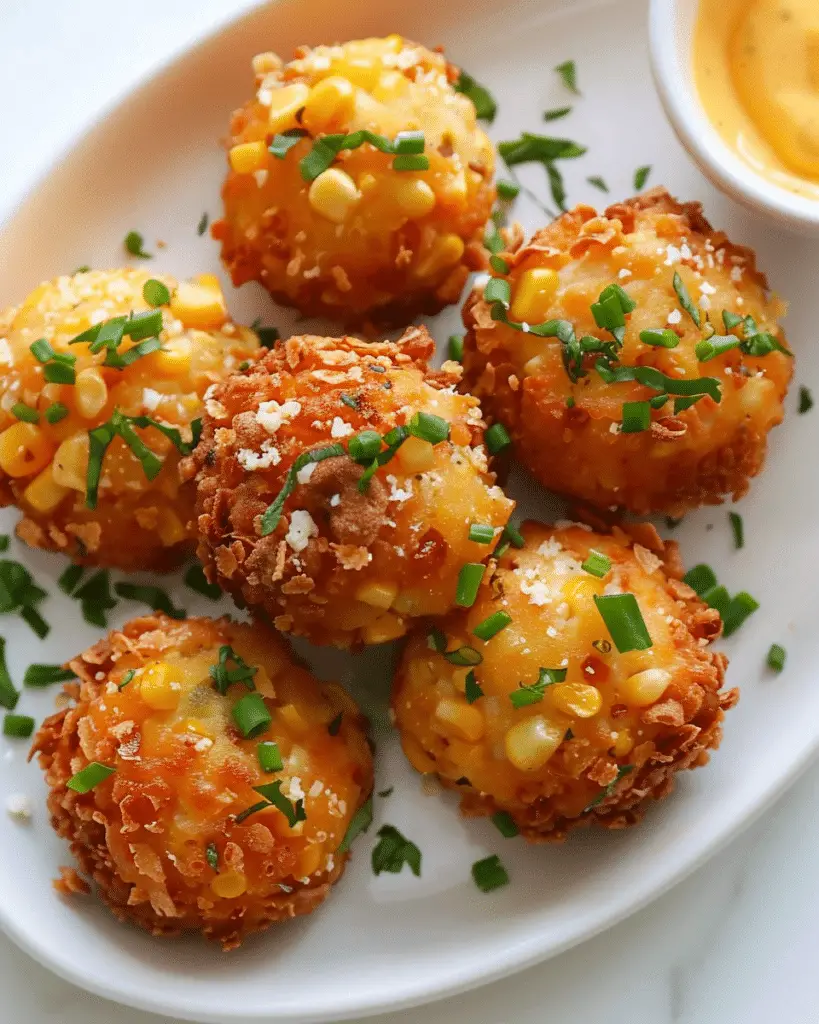 Corn Cheese Balls
