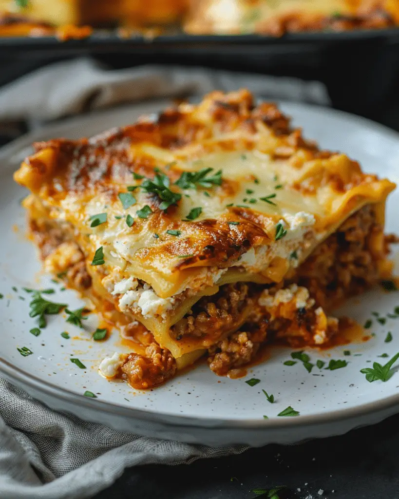 Viral Dumpling Lasagna
