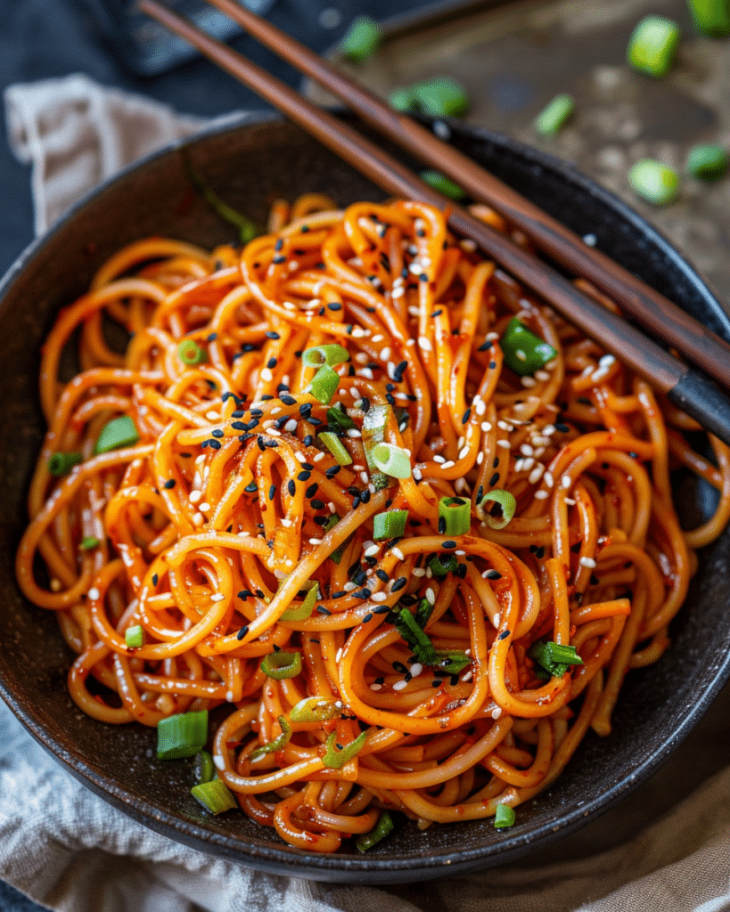 Korean Gochujang Noodles – Quick & Easy Dinner Recipes