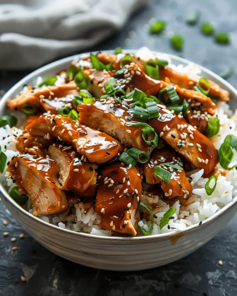 Dump and Go Crockpot Teriyaki Chicken