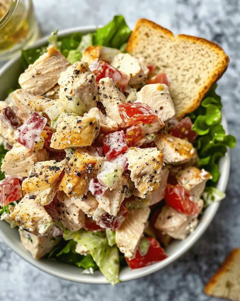 Italian Grinder Chicken Salad