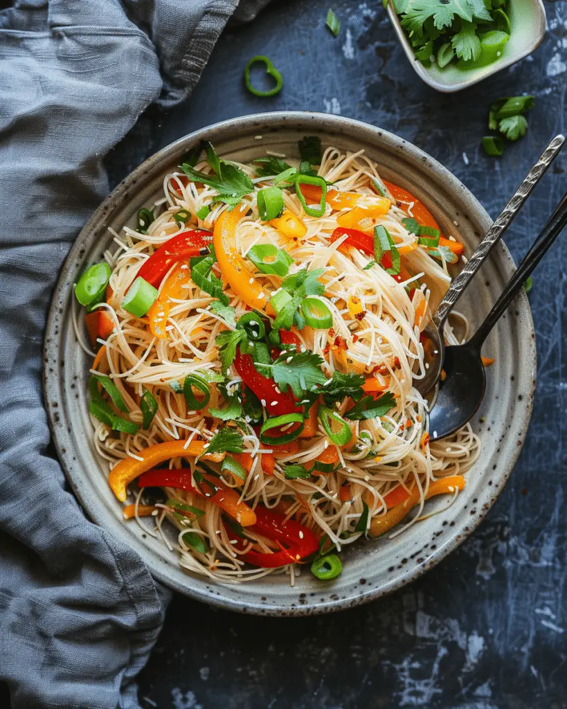 Rice Noodle Stir-Fry