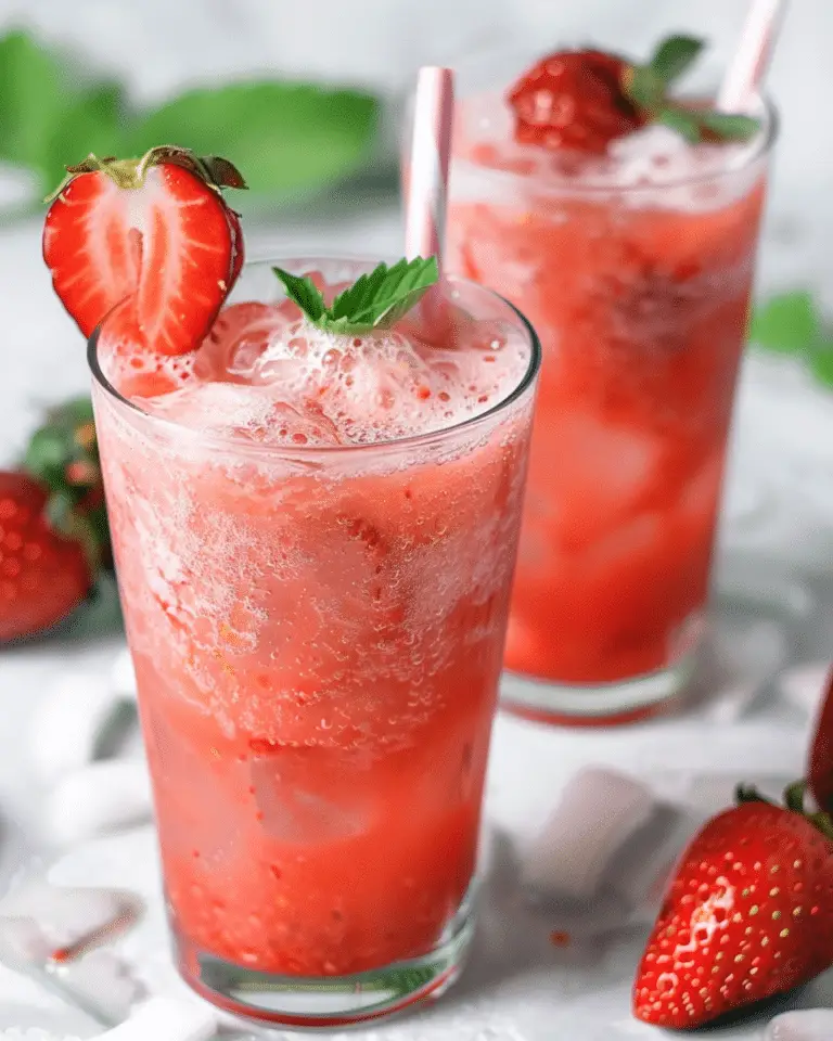 Strawberry Coconut Refresher
